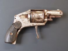 Velodog Roth-Saver type .320 blank firing five shot centre fire revolver with monogrammed and