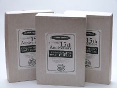 Three Lledo 1:43 scale limited edition diecast model deconstructed vehicle wall display sets Model T