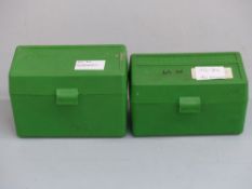 Seventy-two .45-70 rifle cartridges in plastic Case Guard boxes. PLEASE NOTE THAT A VALID RELEVANT