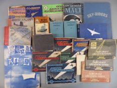 A quantity of WWII and photographs and a quantity of books relating to aircrat indentification