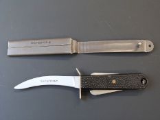 Royal Air Force Air Crew survival knife, Cold War Era, blade length 4cm