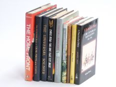 A collection of military books to include They Arrived by Moonlight by Captain Jacques Doneux