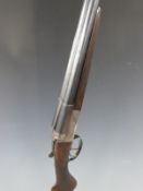 Robust No.30 - E 244 12 bore side by side ejector shotgun with engraved lock, underside, trigger