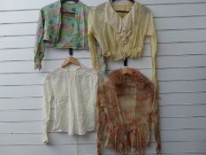 Four Victorian/Edwardian blouses