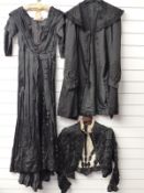 Victorian long dress, jacket and bodice