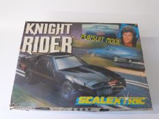 Scalextric Knight Rider Pursuit Mode model racing set C711, in original box