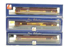 Three Lima 00 gauge EWS CO-CO diesel locomotives Class 60001 The Railway Observer L204957 Class