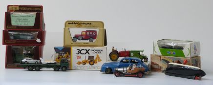 Fifteen Matchbox Models of Yesteryear, Corgi, Dinky Supertoys, Penguin and similar model vehicles