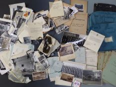 A quantity of mainly WWII photographs and ephemera relating to Col Brown of the Admiralty