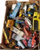 Over fifty Corgi, Dinky, Matchbox and similar diecast model vehicles