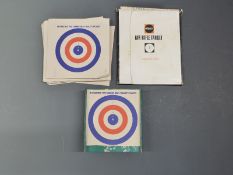Norika Diana Sonora air rifle target and pellet catcher, in original box.