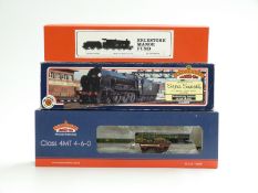 Three Bachmann 00 gauge locomotives Lord Rodney, City of Truro and Broome Manor, all in boxes, one