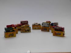 Eleven Matchbox Lesney and Superfast 1-75 series diecast model vehicles 4, 5, 8, 10, 15, 18, 22, 48,
