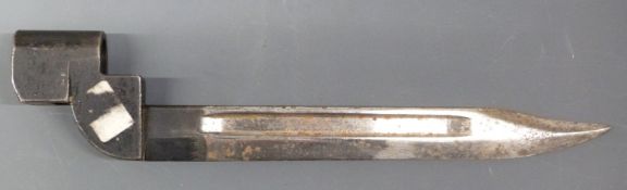 British Army, Number 9 MK1 bayonet, blade length 20cm