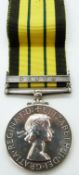 Elizabeth II British Army Africa General Service Medal with Kenya clasp named to 22638764 Pvt P