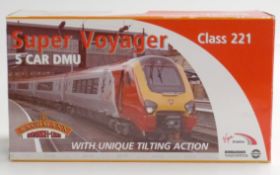 Bachmann 00 gauge Virgin Trains Class 221 Super Voyager Louis Bleriot 5 car DMU 32-626, in