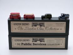 Two Lledo Days Gone 1:43 scale limited edition diecast model vehicle sets The London Bus