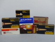 One hundred and fifteen rounds of section 1 ammunition comprising 13 Norma .308 Win 150grs Nosler