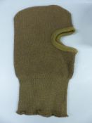 British Army WWI/WWII khaki balaclava