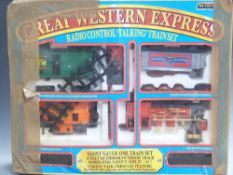 Hi-Tech Great Western Express Gauge One / 1 radio control 'talking' train set, in original box
