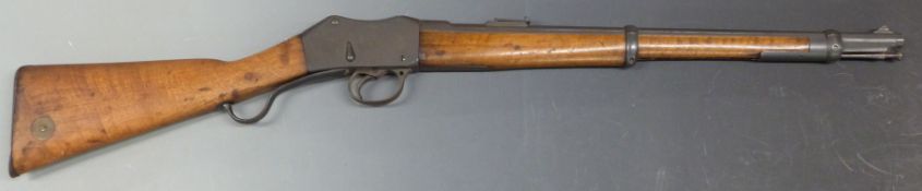 Enfield Martini-Henry IC1 Mk1 .577/450 Cavalry carbine rifle with crown over ‘V.R. Enfield 1887 I.