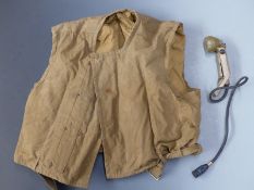 First Gulf War Iraq Op Granby SAS bring back bullet proof vest and a radio handset