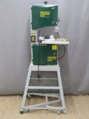Record Power BS250 bandsaw on floor mounted stand