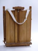 Folding Reeves portable artist's easel