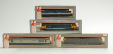 Four Lima 00 gauge diesel locomotives Network South East BO-BO Class 33035 205074A5, BR CO-CO