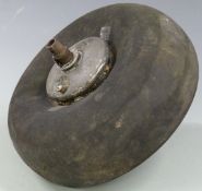 Spitfire or similar aircraft tail wheel and tyre