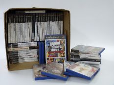 Fifty-six PlayStation 2 games including Fifa, James Bond etc