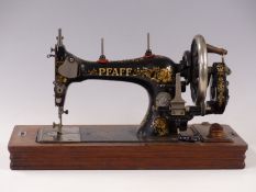 Pfaff, Germany model K sewing machine circa 1905