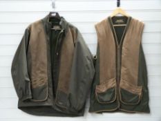 Musto Performance gentleman’s shooting jacket and matching coat, size XL