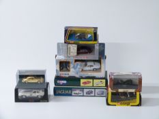 Seven Corgi diecast model vehicles and vehicle sets including Return of The Saint 57404, Inspector