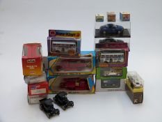 Twenty-Five Matchbox, Rio, Elicor, Russian, Dinky and similar diecast model vehicles including