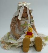 Annette Himstedt Kinder doll Lei Mei 2006, limited edition 326/377, 85cm tall, in original box