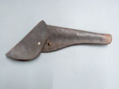 Leather holster for Colt pistol, c1860's