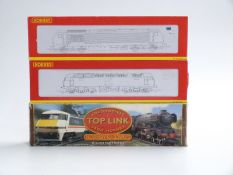Three Hornby 00 gauge locomotives Top Link CO-CO Mainline Class 58 Toton Traction Depot R358, EWS