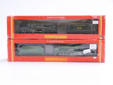 Two Hornby 00 gauge SR 4-4-0 School Class locomotives Shrewsbury R583 and Cranleigh R132, both in
