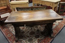 A continental oak refectory table