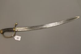 A Victorian constabulary sword/hanger