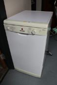 A Hoover slim line dish washer