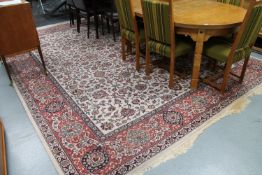 A Tabriz design carpet,