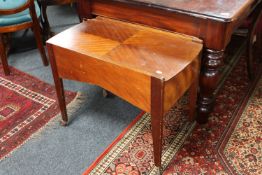 A mid 20th century mahogany trolley