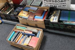 Four boxes of twentieth century books - novels,