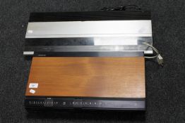 A Beomaster 1400 tuner together with a Bang and Olufsen Beomaster 3000 programmer