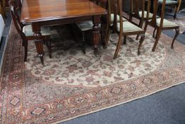 A twentieth century floral Axminster carpet,