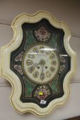 A 19th century French tavern clock CONDITION REPORT: The clock measures 51cm wide,