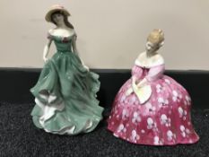 Two Royal Doulton figures - Victoria HN 2471 and Best Wishes HN 3971