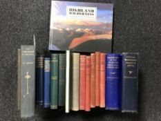 A good collection of antiquarian and later books relating to hiking and mountaineering,